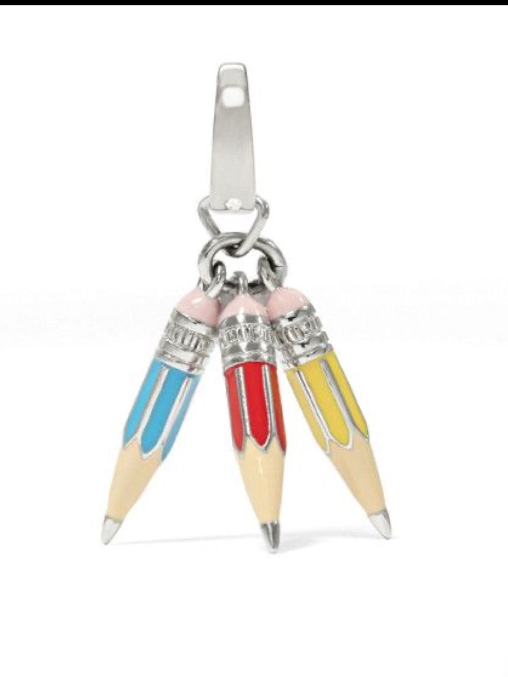 RAFE FIND: RETIRED Fossil Pencil Charm Trio in Blue, Red & Yellow